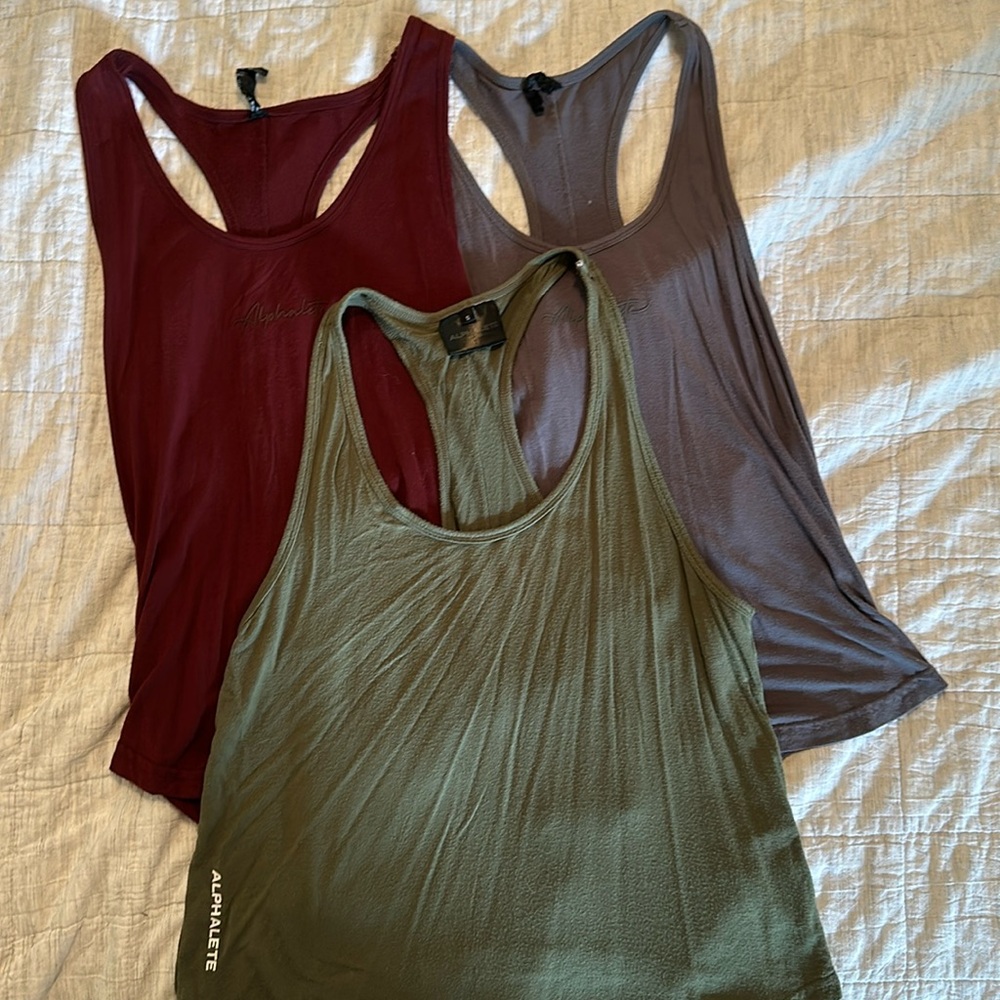 Alphalete tank tops